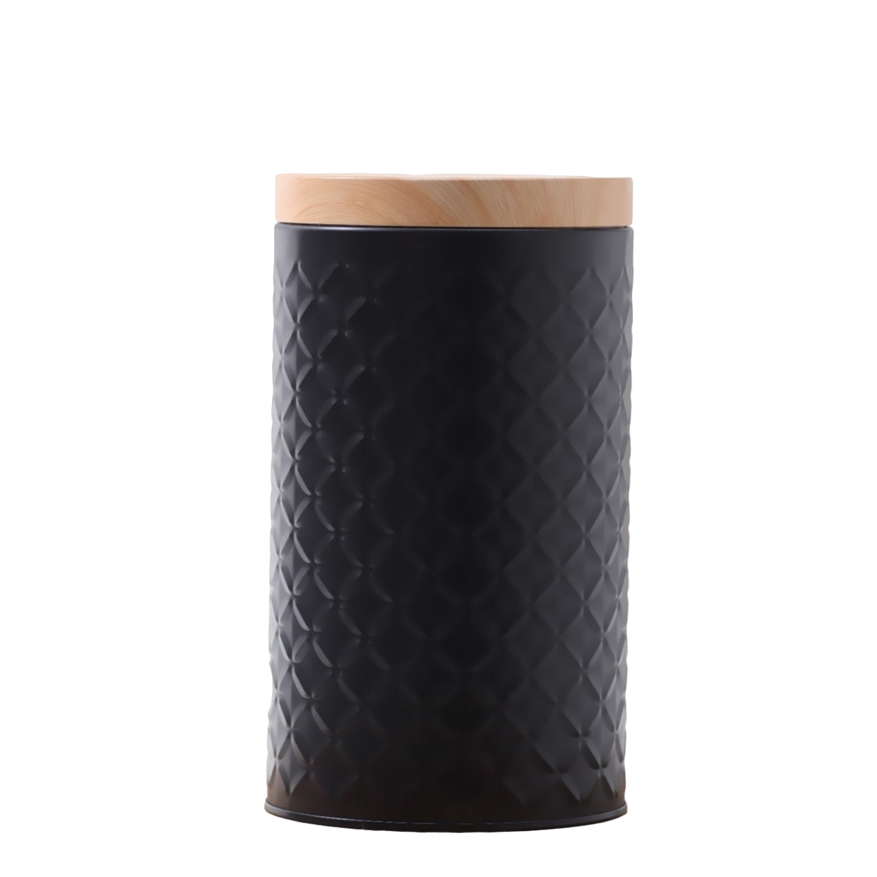 

Банка для сыпучих продуктов Сканди, 19x10,5 см, цвет чёрный, Черный