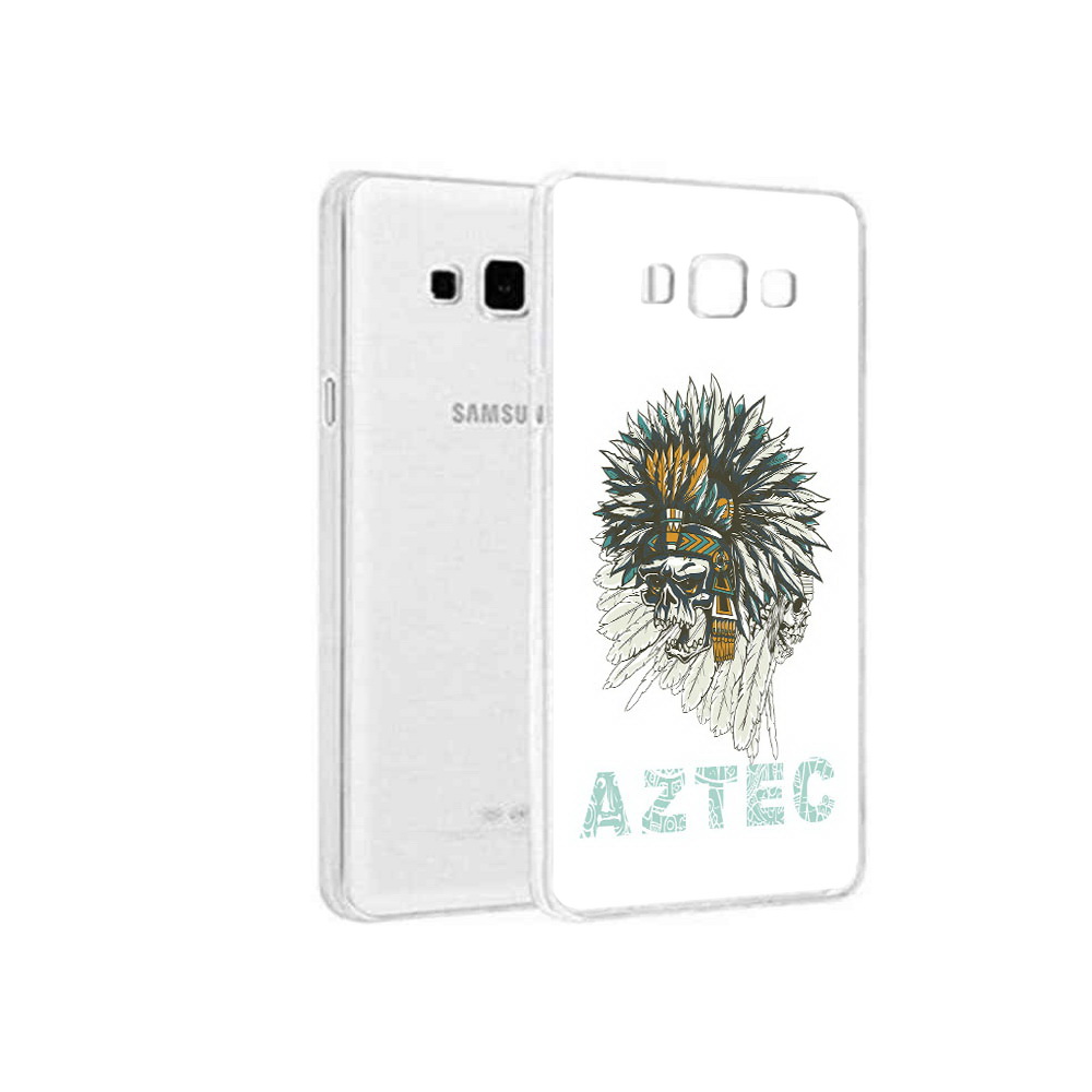 

Чехол MyPads Tocco для Samsung Galaxy A5 (2015) скелет индеец, Прозрачный, Tocco