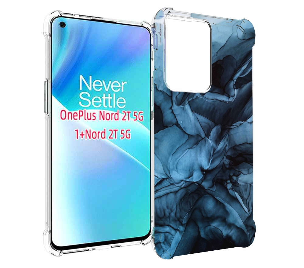 

Чехол MyPads голубой дымок для OnePlus Nord 2T, Прозрачный, Tocco