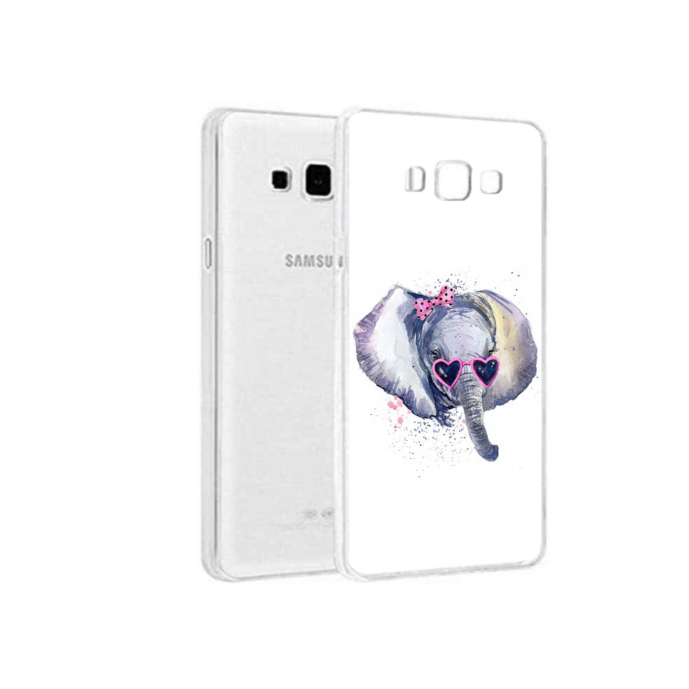 Чехол MyPads Tocco для Samsung Galaxy A5 (2015) слоник в очках
