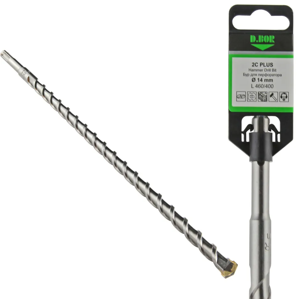 

Бур D.BOR Бур SDS-plus 2C PLUS 14*400/460, 2-cutting (арт. 2PD14L0460) "D.BOR", Бур SDS-plus 2C PLUS 14*400/460, 2-cutting (арт. 2PD14L0460) "D.BOR"