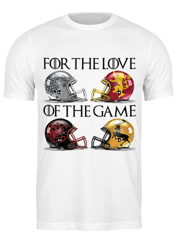 

Футболка унисекс Printio Game of thrones белая 2XL, Game of thrones