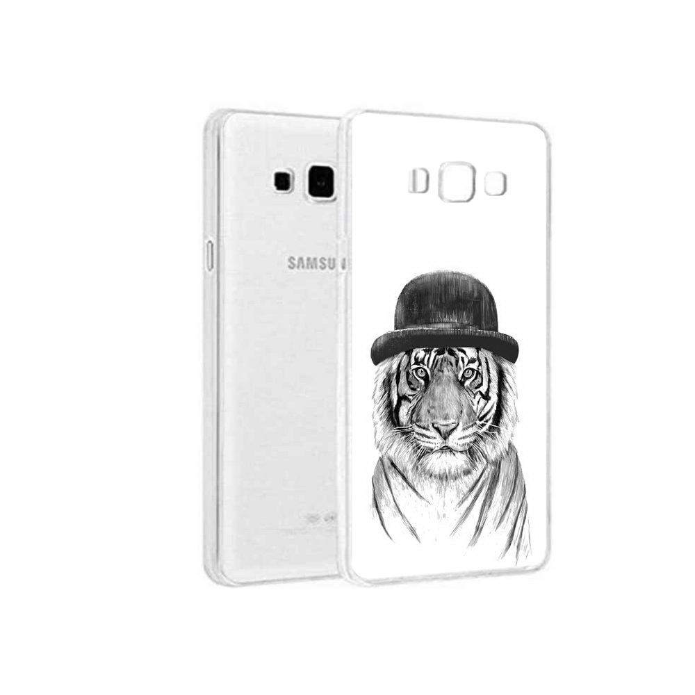Чехол MyPads Tocco для Samsung Galaxy A5 (2015) тигр британец