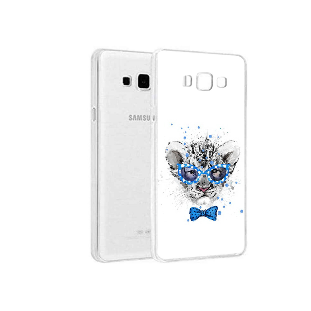

Чехол MyPads Tocco для Samsung Galaxy A5 (2015) тигренок с бабочкой, Прозрачный, Tocco