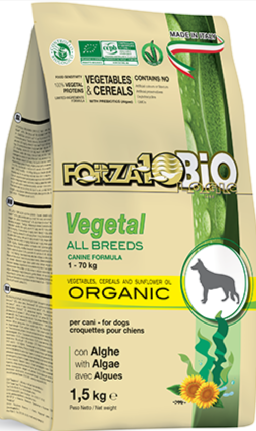 фото Сухой корм для собак forza 10 vegetal bio all breeds вегетарианский с водорослями, 1.5 кг forza10