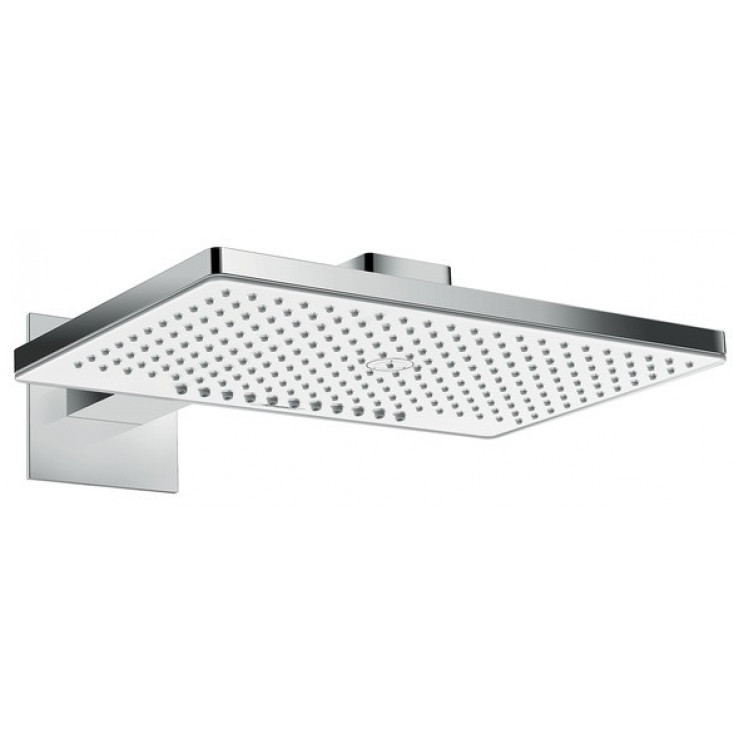 фото 24005400 верхний душ rainmaker select 460 2jet , с держателем 450 мм hansgrohe