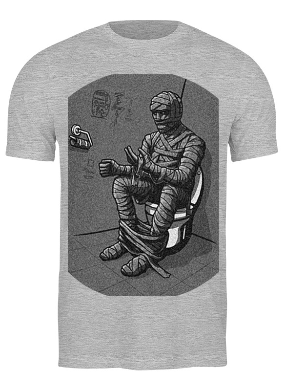 

Футболка мужская Printio Mummy серая 2XL, Серый, Mummy