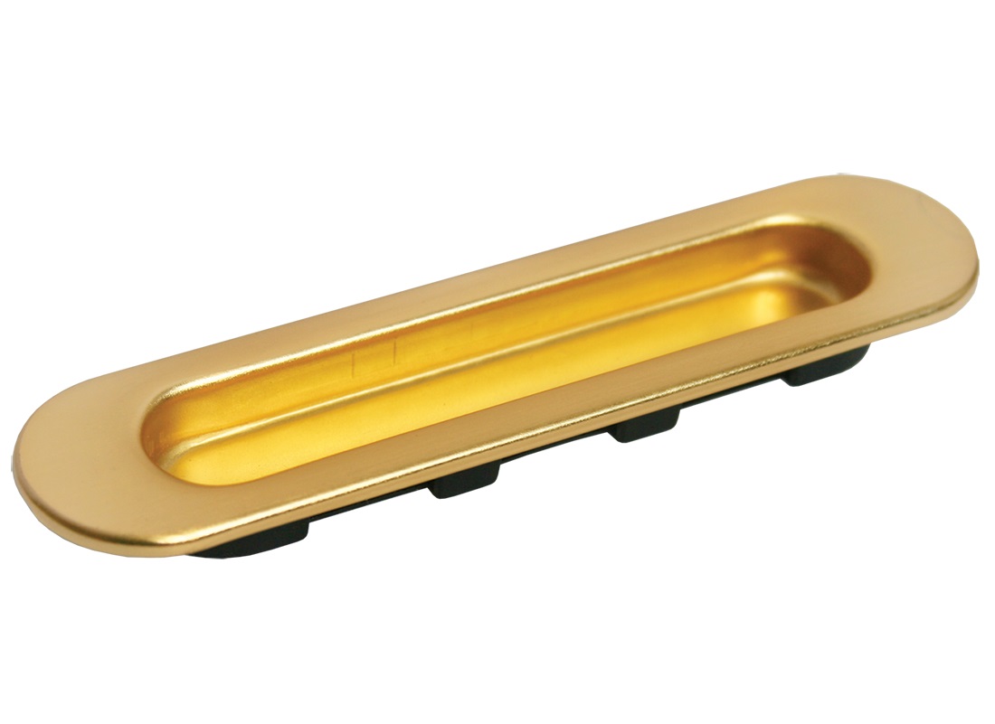 фото Ручки купе для раздвижных дверей morelli mhs150/sg матовое золото