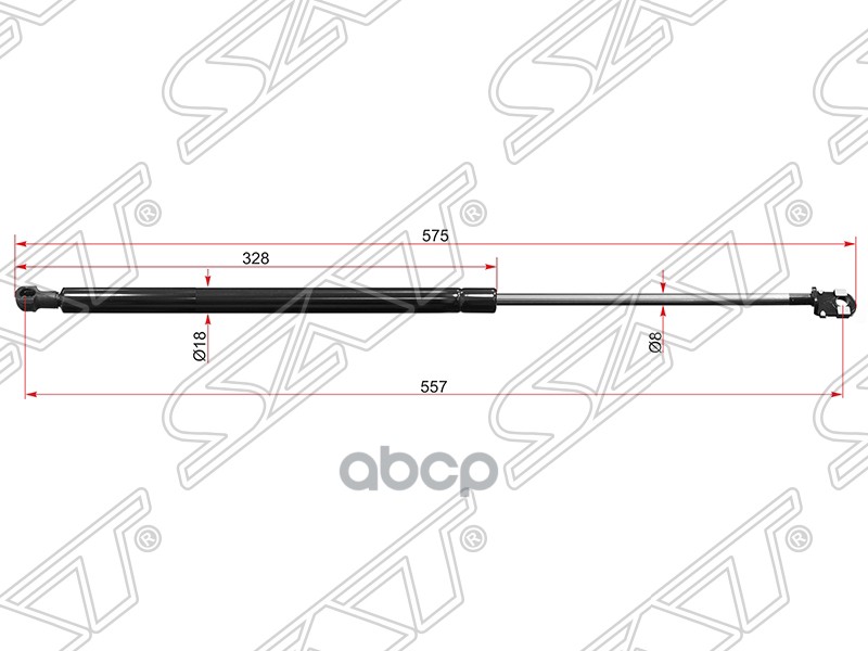 

Амортизатор Крышки Багажника Lexus Is250/350 05-13 SAT ST6453053011