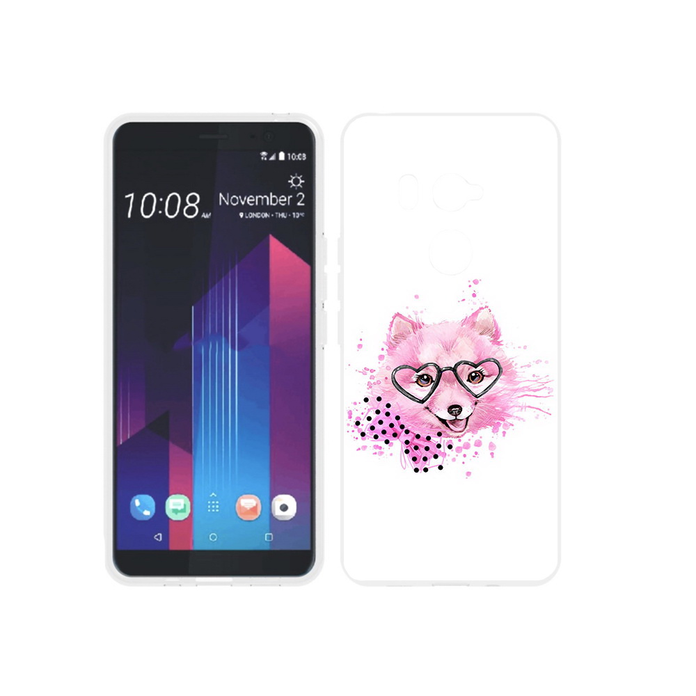 

Чехол MyPads Tocco для HTC U11 EYEs розовый волченок, Прозрачный, Tocco