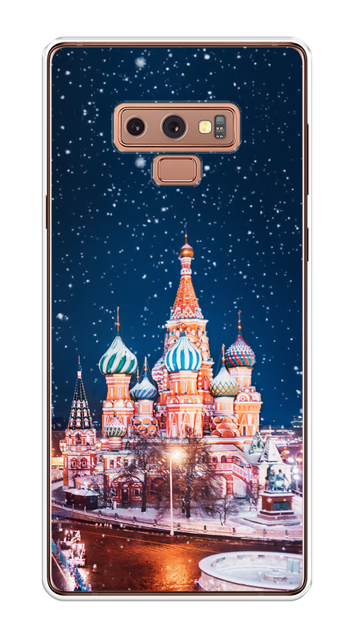 

Чехол на Samsung Galaxy Note 9 "Москва 1", Коричневый;синий;белый, 26350-1