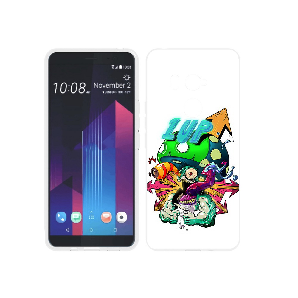 

Чехол MyPads Tocco для HTC U11 EYEs сильный гриб абстракция, Прозрачный, Tocco