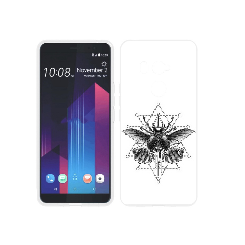 

Чехол MyPads Tocco для HTC U11 EYEs скарабей, Прозрачный, Tocco
