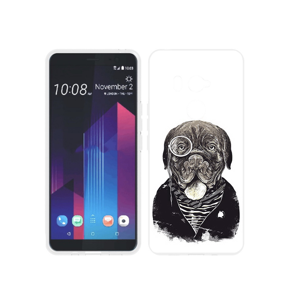 

Чехол MyPads Tocco для HTC U11 EYEs солидный песик, Прозрачный, Tocco