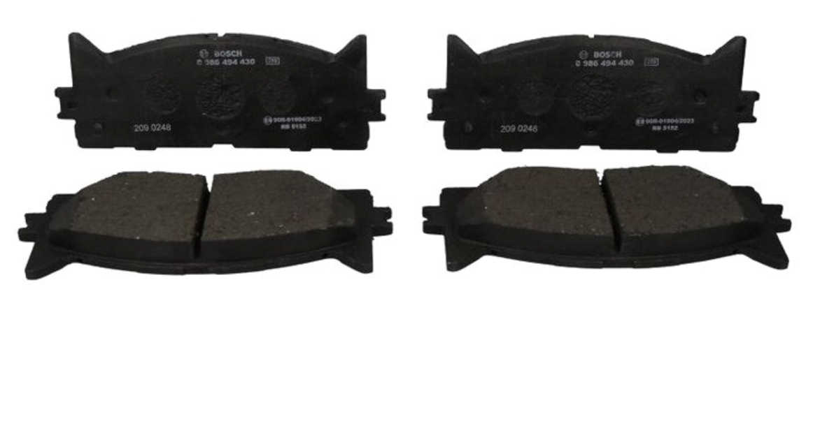 

Колодки дисковые передн LEXUS: ES (AVV6_, GSV6_, ASV6_) 250/300h/350 12-, BOSCH 986494430