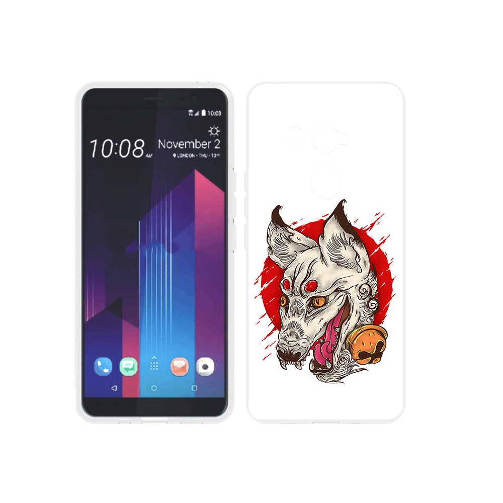 

Чехол MyPads Tocco для HTC U11 EYEs страшная собака, Прозрачный, Tocco