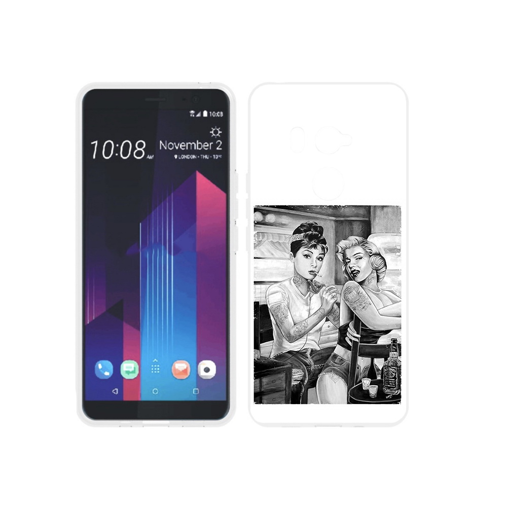 

Чехол MyPads Tocco для HTC U11 EYEs тату мастер, Прозрачный, Tocco