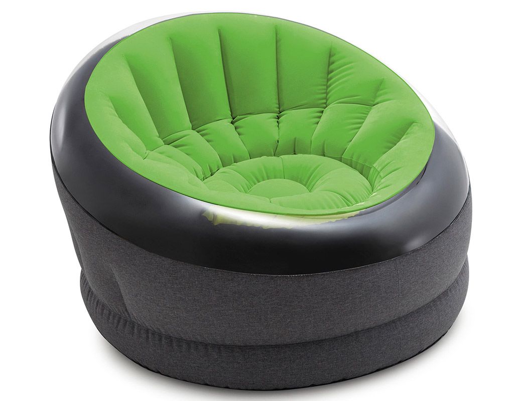 

Надувное кресло Intex Empire chair 66581 112x109x69 см, Зеленый, Empire chair