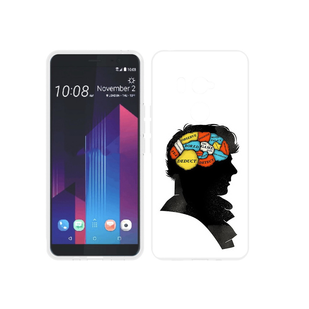

Чехол MyPads Tocco для HTC U11 EYEs темный рисунок, Прозрачный, Tocco