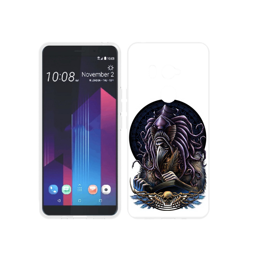 

Чехол MyPads Tocco для HTC U11 EYEs умный ворон, Прозрачный, Tocco