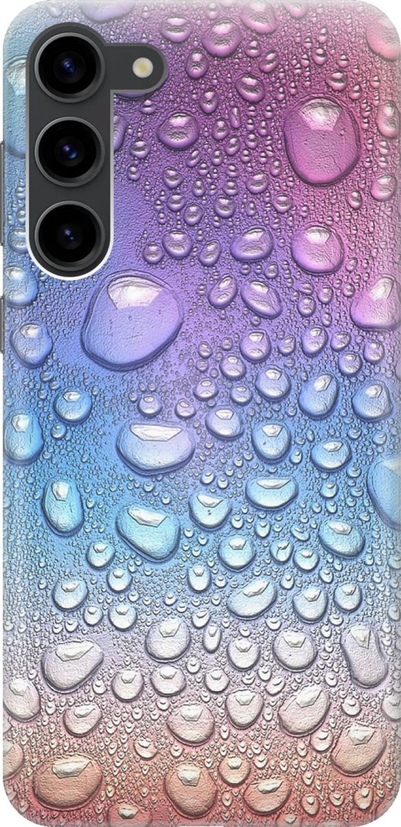 Силиконовый чехол на Samsung Galaxy S23+ с принтом 