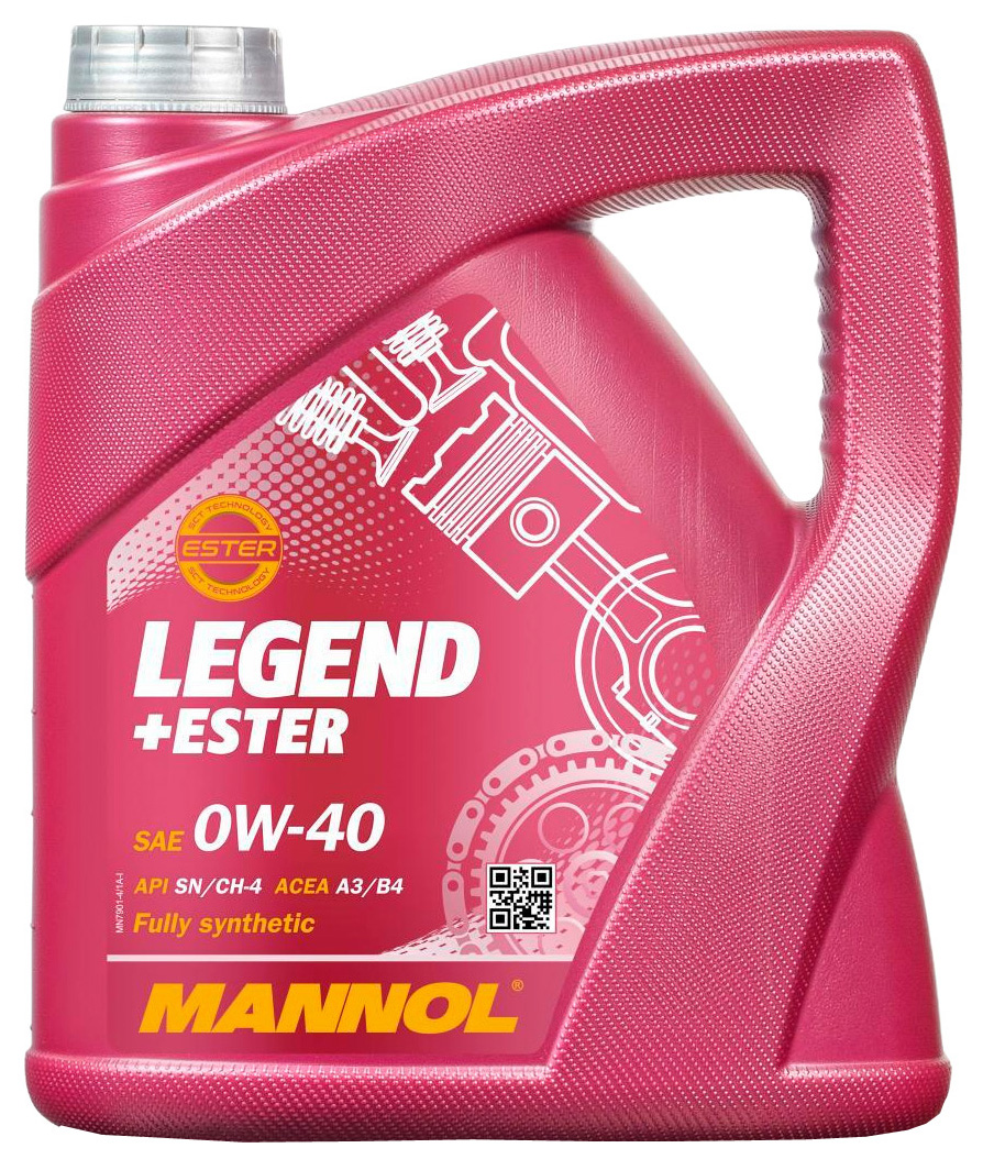 Моторное масло Mannol Legend Ester 0w40 4л