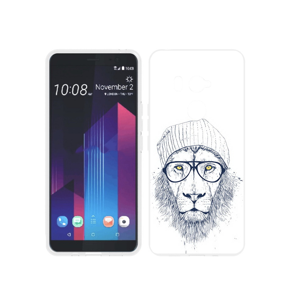 

Чехол MyPads Tocco для HTC U11 EYEs хиппи лев, Прозрачный, Tocco