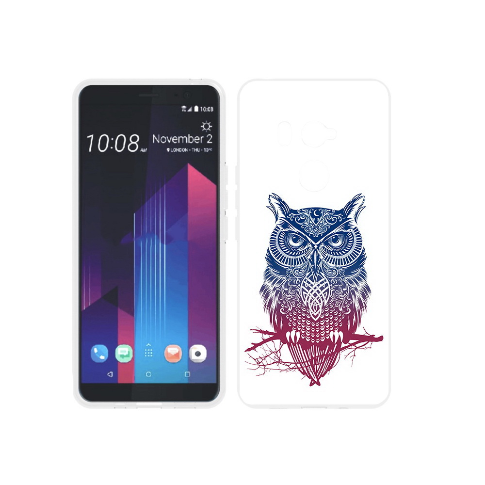 

Чехол MyPads Tocco для HTC U11 EYEs хиппи сова, Прозрачный, Tocco