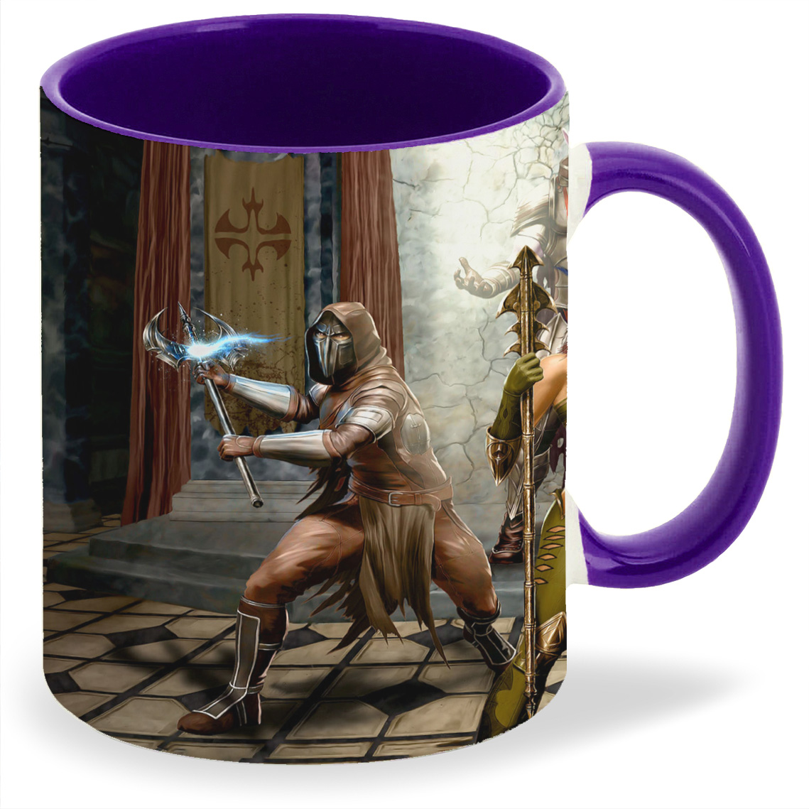 фото Кружка coolpodarok legends of norrath inquisitor четыре персонажа