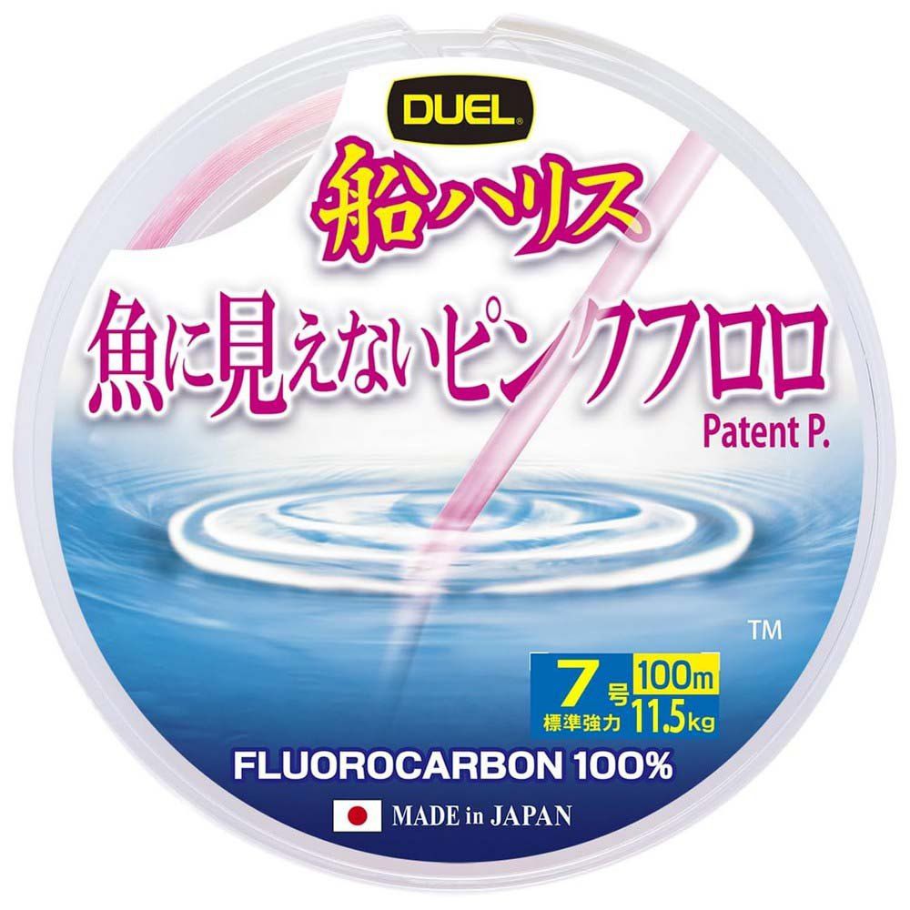 Флюорокарбон Duel Pink Fluorocarbon FISH CANNOT SEE 100m #10 16kg (0.520mm)