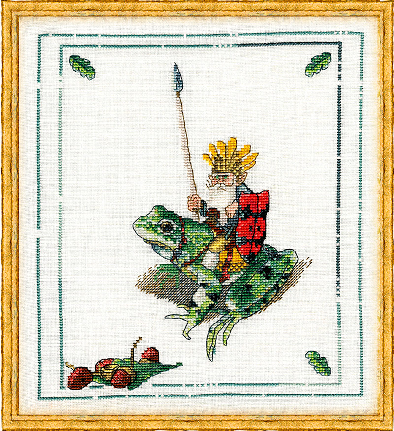 фото Набор для вышивания nimue le roi des lutins (король эльфов) арт.2 a002 k