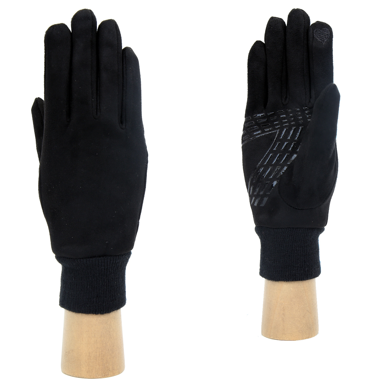 Перчатки женские FABRETTI TM37-1 черные, one size