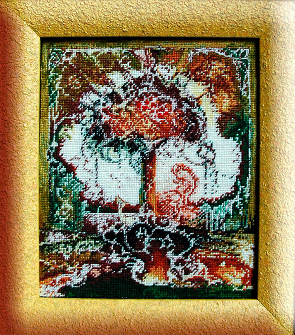 фото Набор для вышивания nimue larbre de merlin (дерево мерлин) арт.35 p001 k