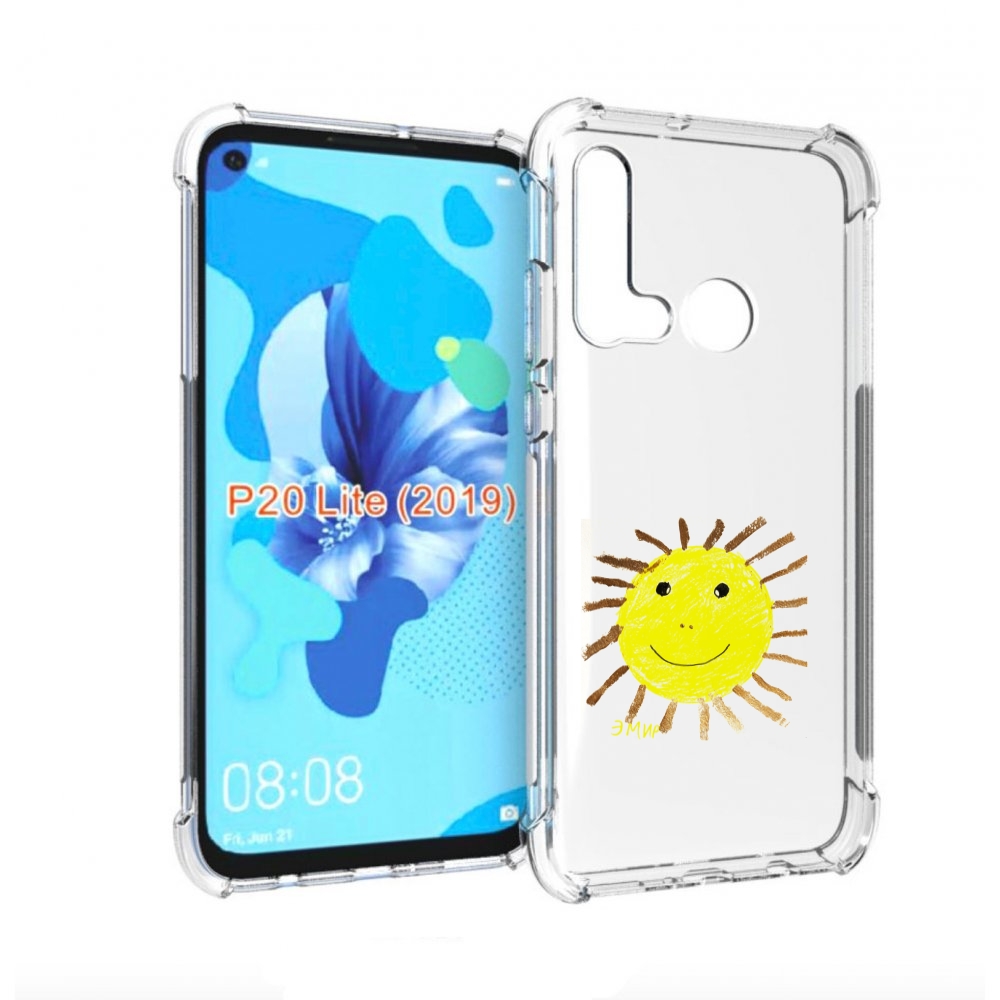 

Чехол бампер MyPads Улыбнись, дурак! Morgenshtern для Huawei P20, Прозрачный, Tocco