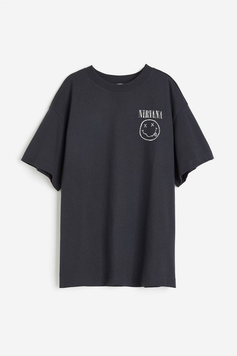 

Футболка женская H&M 1002471 серая XL, Серый, 1002471