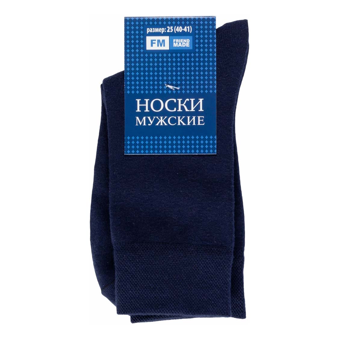 

Носки мужские FM friend made синие 40-41