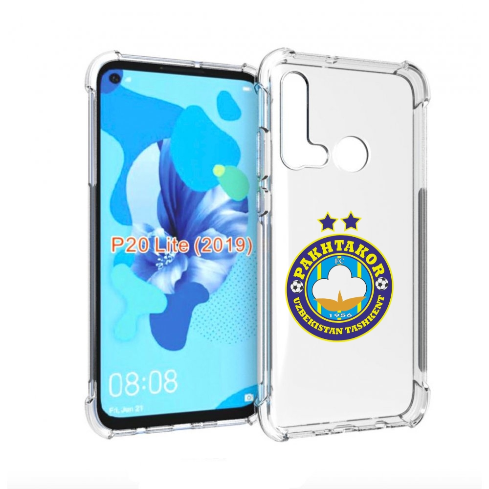 

Чехол бампер MyPads Фк Пахтакор Pakhtakor мужской для Huawei P20, Прозрачный, Tocco
