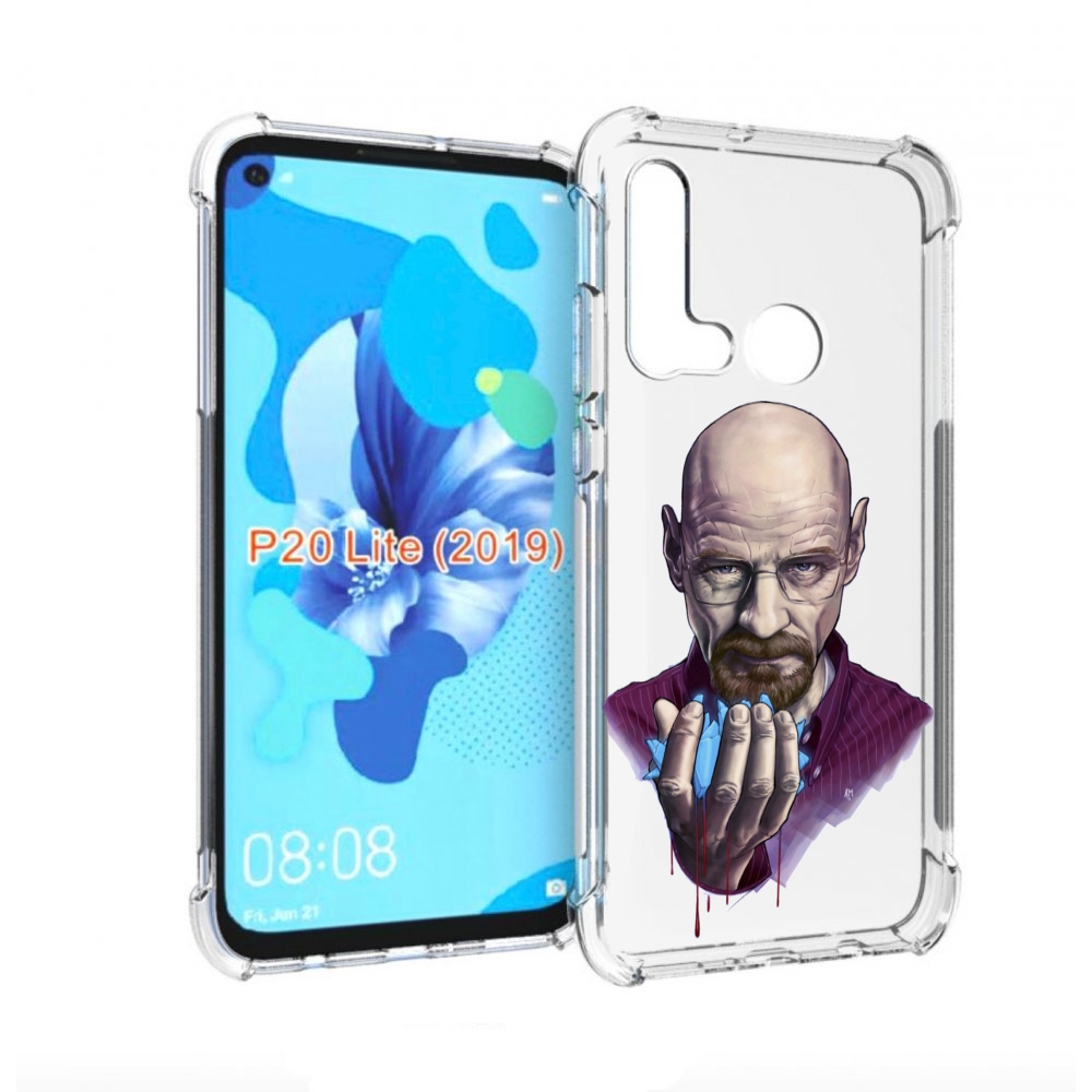 

Чехол бампер MyPads Хайзенберг для Huawei P20 Lite (2019), Прозрачный, Tocco