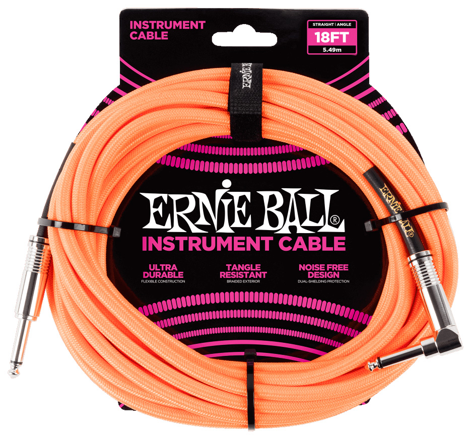 фото Кабель инструментальный ernie ball 6084 5,49 м