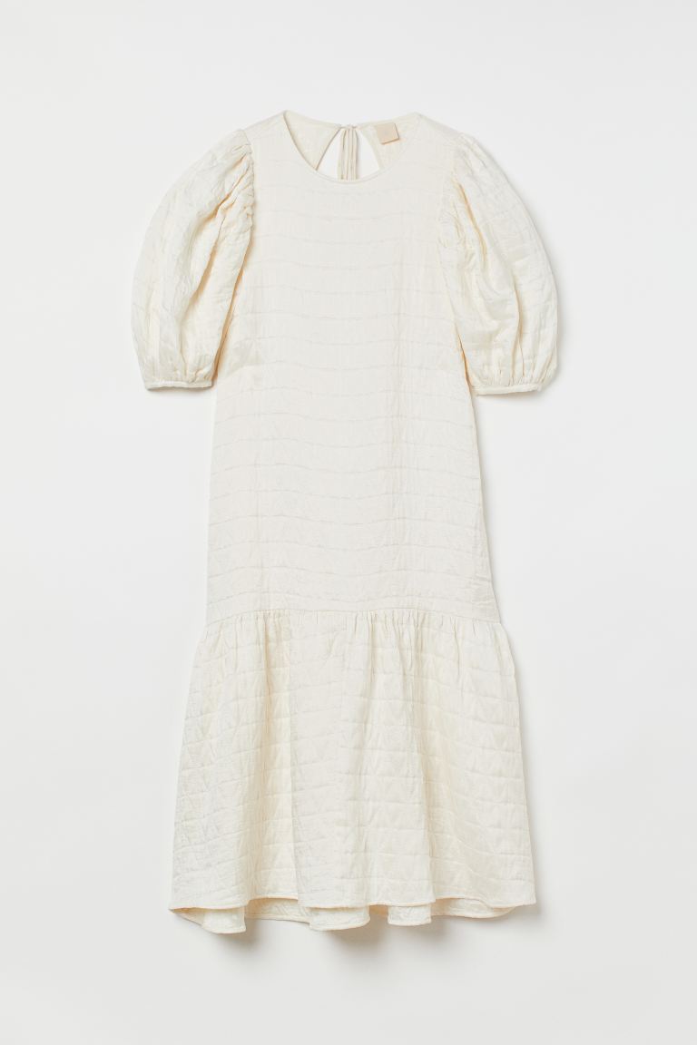 

Платье женское H&M 1040201001 белое 2XL (доставка из-за рубежа), 1040201001