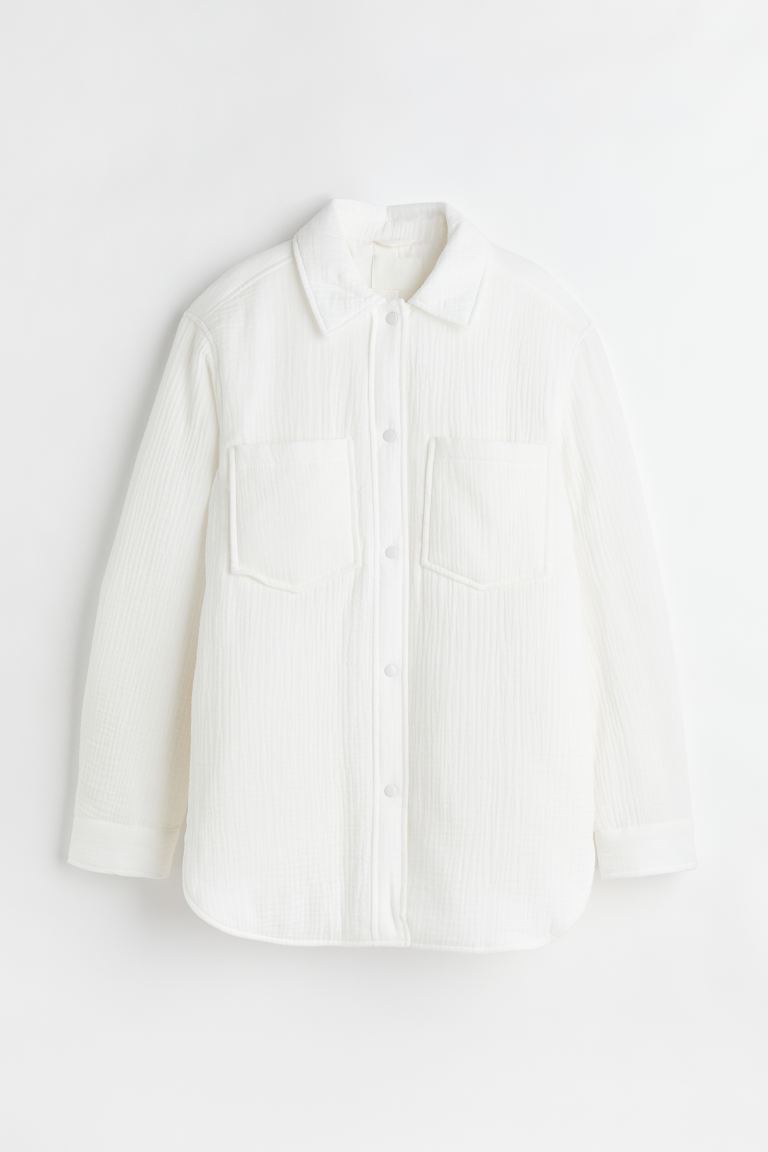 

Куртка женская H&M 1040264004 белая M (доставка из-за рубежа), 1040264004