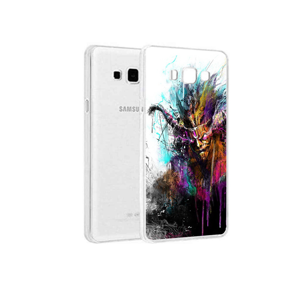 

Чехол MyPads Tocco для Samsung Galaxy A5 (2015) яркий дьявол, Прозрачный, Tocco