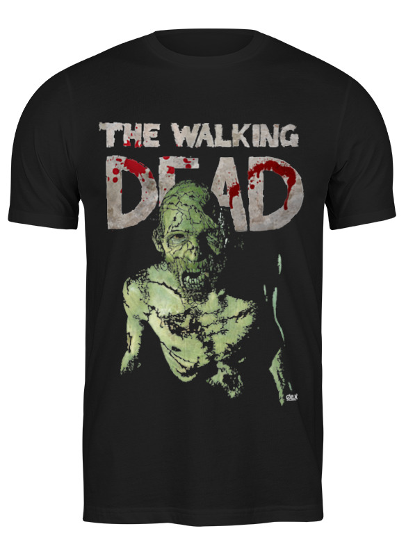

Футболка унисекс Printio The walking dead черная 2XL, Черный, The walking dead