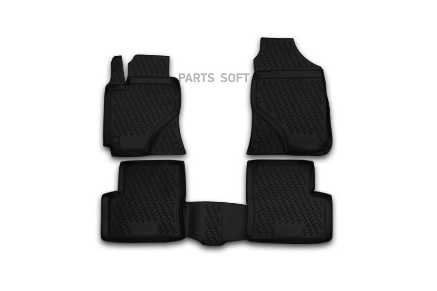 

Коврики в салон LIFAN Solano, 2010-> 4 шт. (полиуретан)