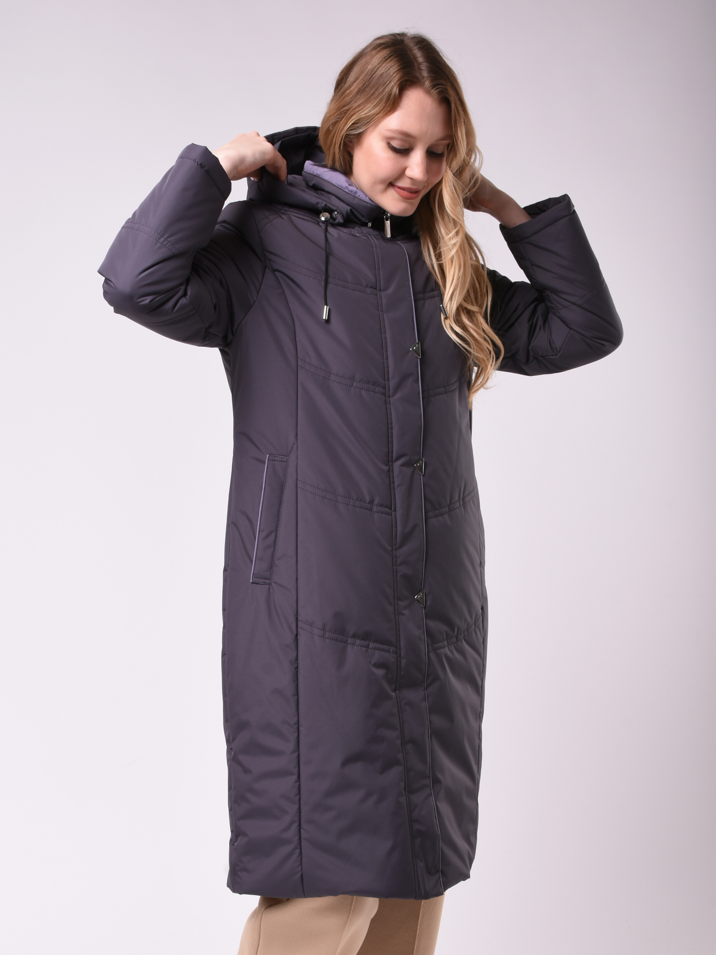 

Куртка женская Maritta 26-3029-10 серая 46 EU, 26-3029-10