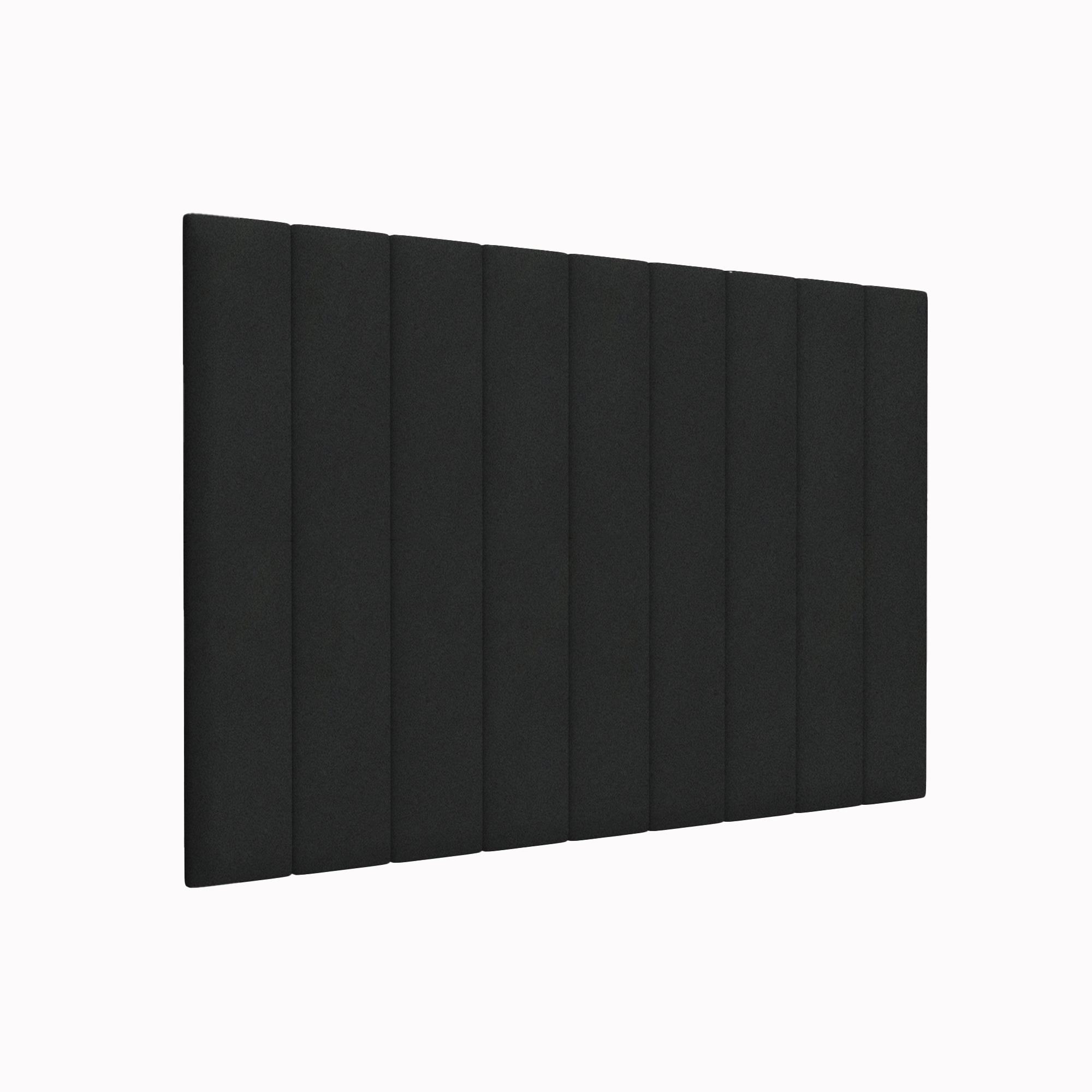 

Прикроватная панель Velour Black 15х90 см 4 шт., Черный, KL191590-4