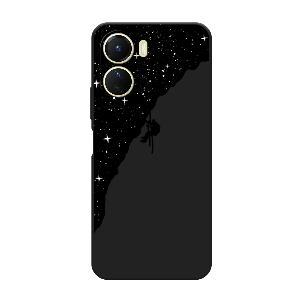 

Чехол Awog на Vivo Y16 "Скалолаз в космосе", Черный;белый;бежевый