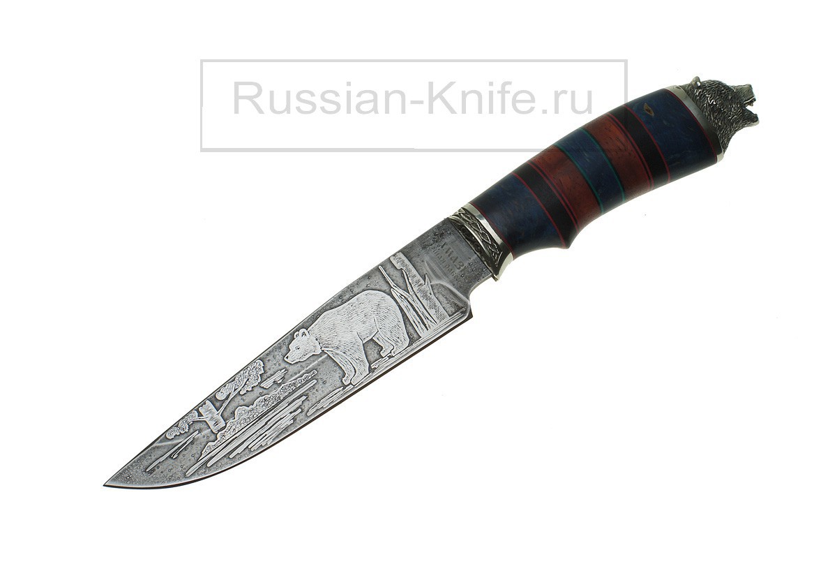 

Нож Медведь (сталь ХВ5)