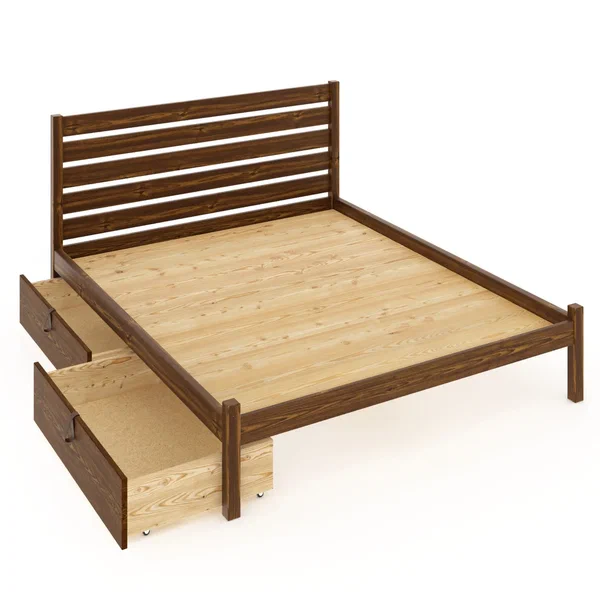 

Кровать Solarius Классика высокая спинка сплошное основание 180х200 2 ящика, темный дуб, Коричневый, Классика высокая спинка сплошное основание 180х200 с 2 ящиками