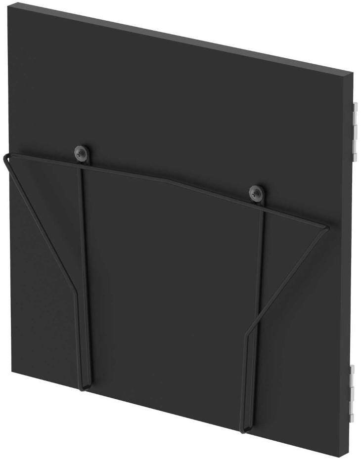 

Glorious Record Box Display Door Black, Record Box Display Door Black